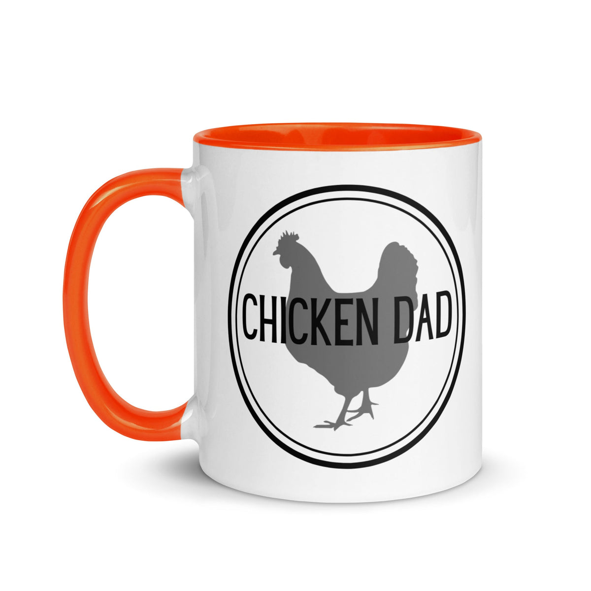Chicken Dad Colored Mug - Cluck It All Farms