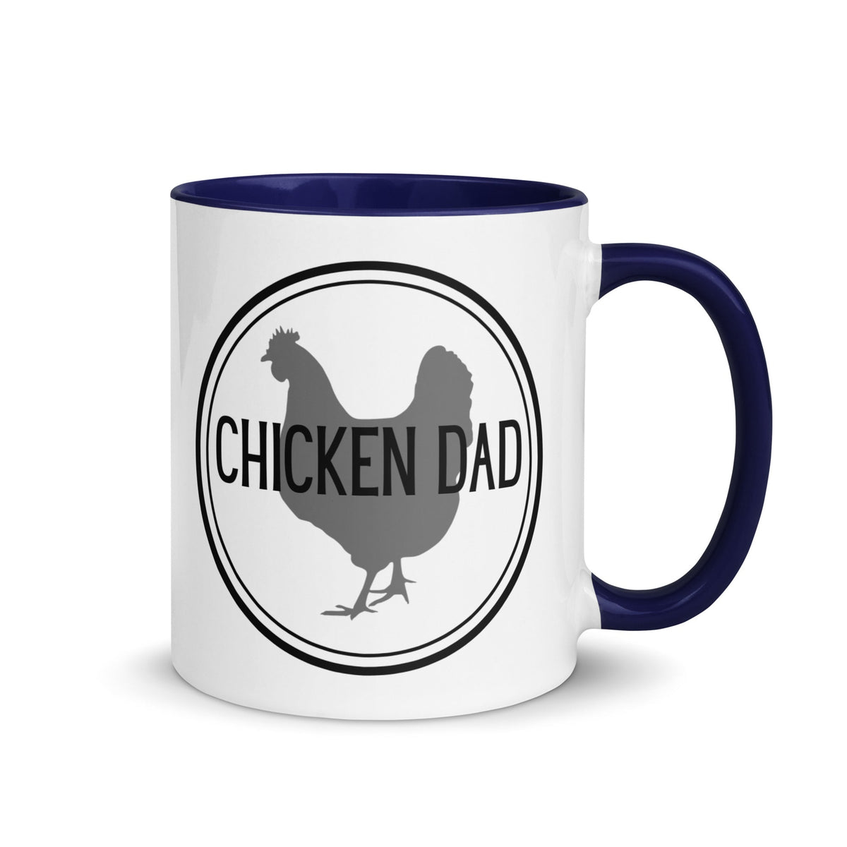 Chicken Dad Colored Mug - Cluck It All Farms