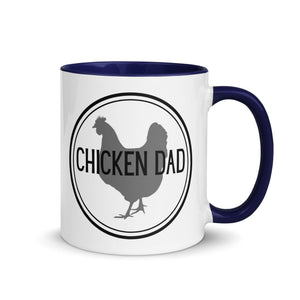 Chicken Dad Colored Mug - Cluck It All Farms