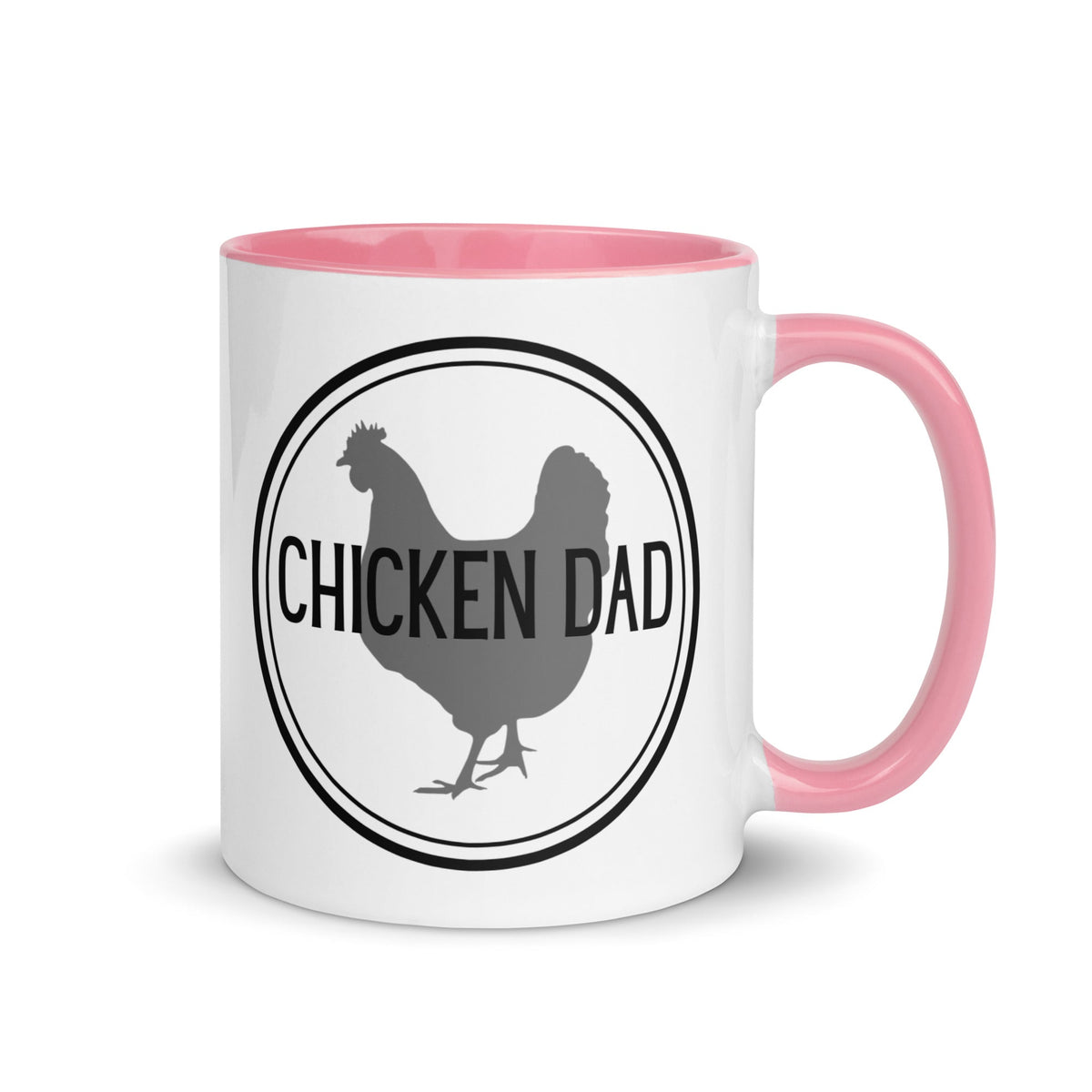 Chicken Dad Colored Mug - Cluck It All Farms