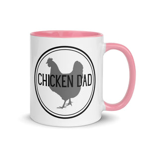 Chicken Dad Colored Mug - Cluck It All Farms