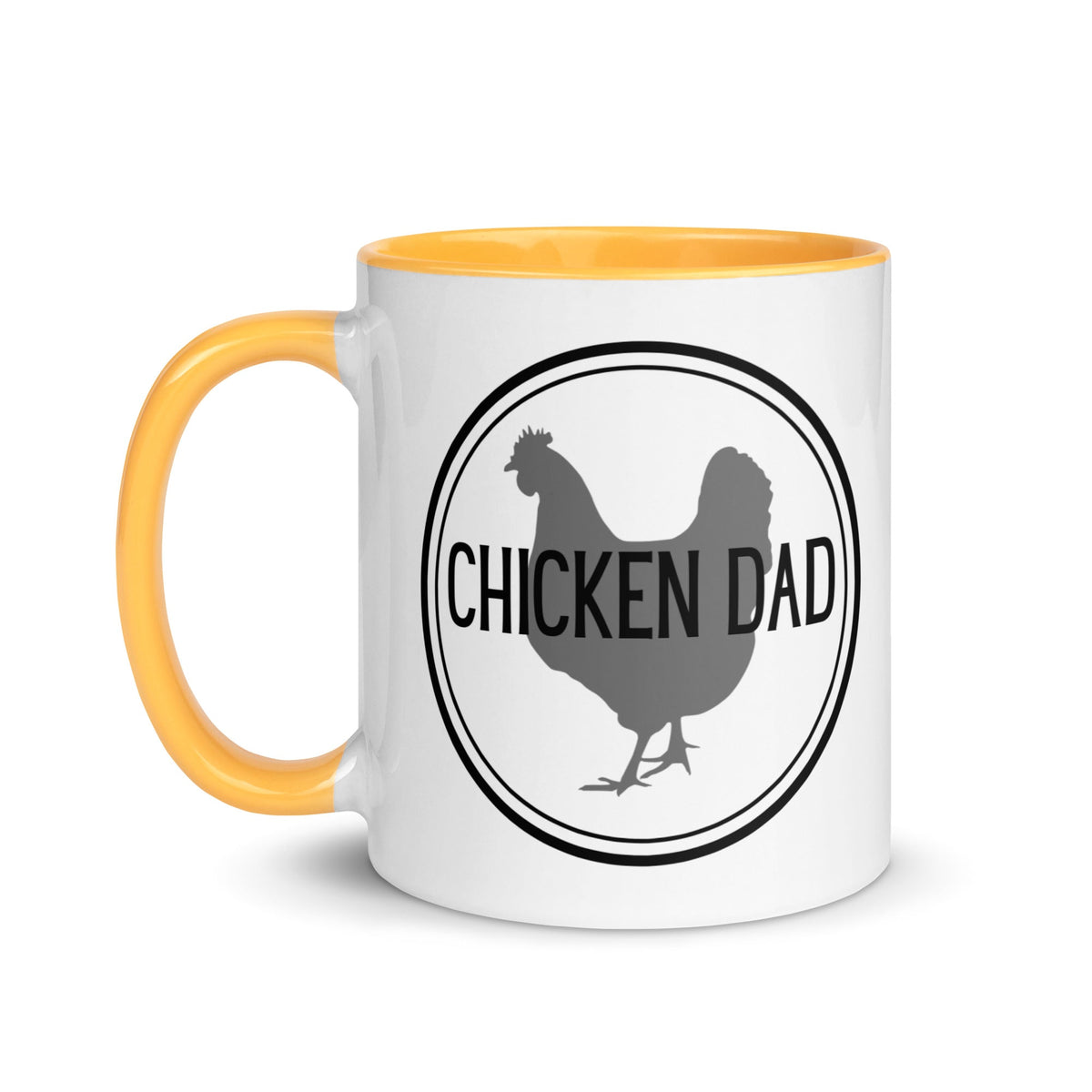 Chicken Dad Colored Mug - Cluck It All Farms