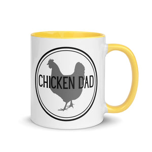Chicken Dad Colored Mug - Cluck It All Farms