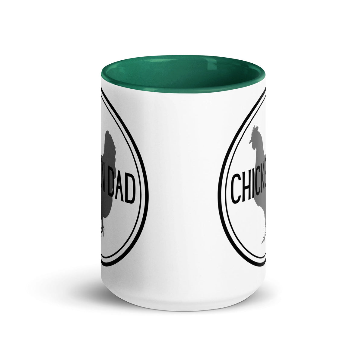 Chicken Dad Colored Mug - Cluck It All Farms