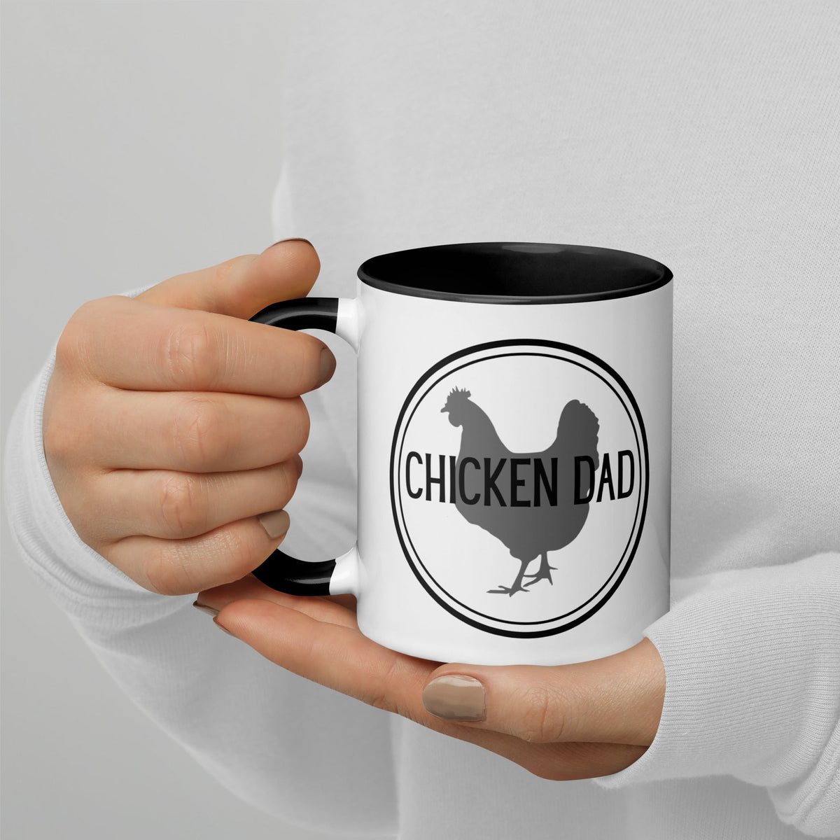 Chicken Dad Colored Mug - Cluck It All Farms