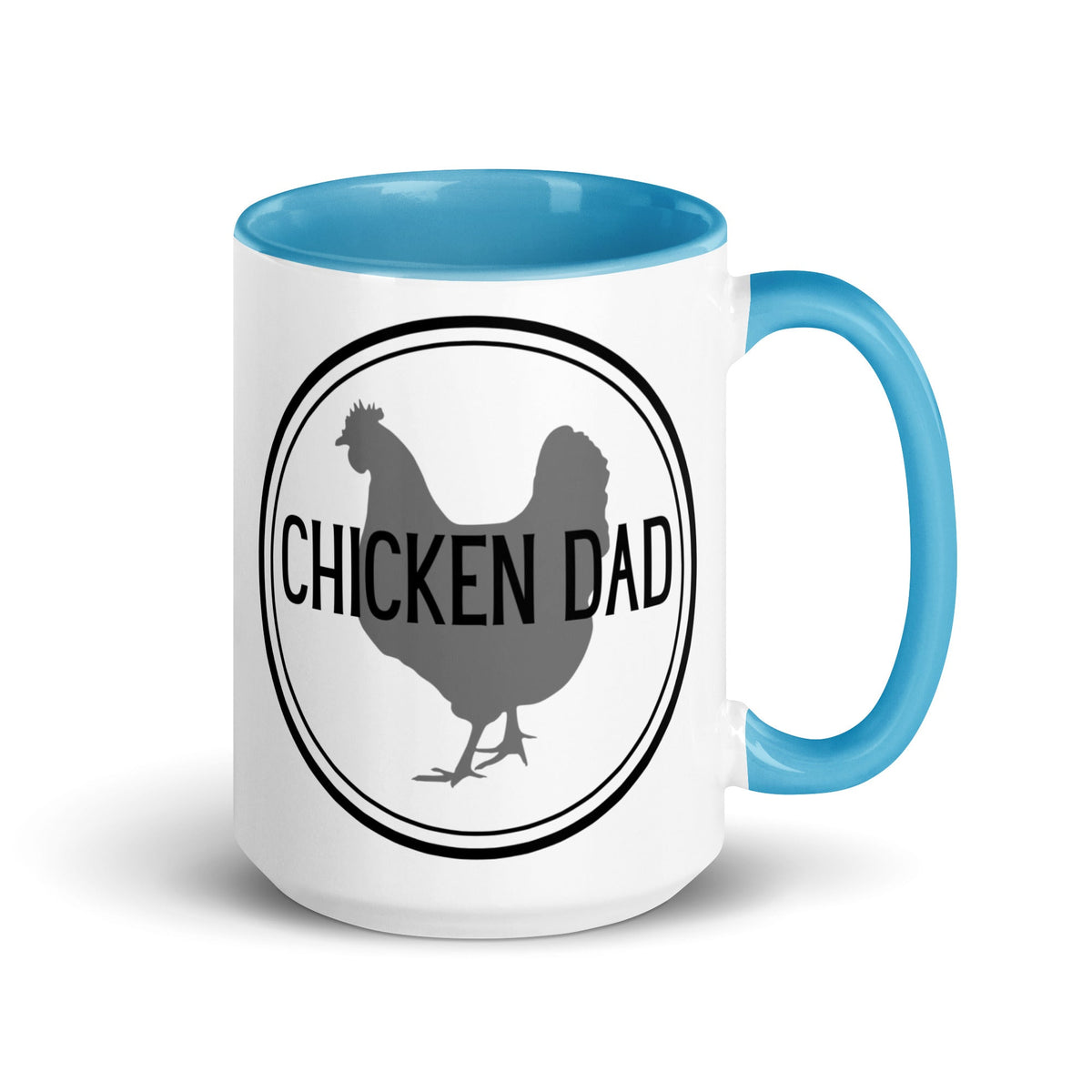 Chicken Dad Colored Mug - Cluck It All Farms