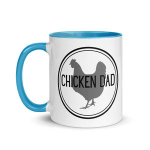 Chicken Dad Colored Mug - Cluck It All Farms