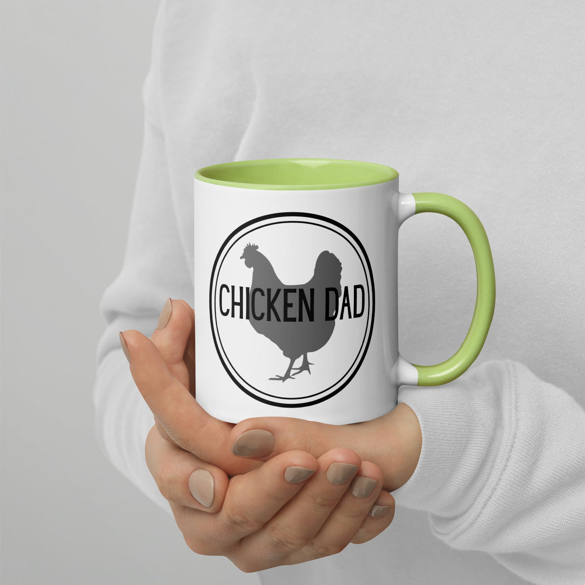 Chicken Dad Colored Mug - Cluck It All Farms