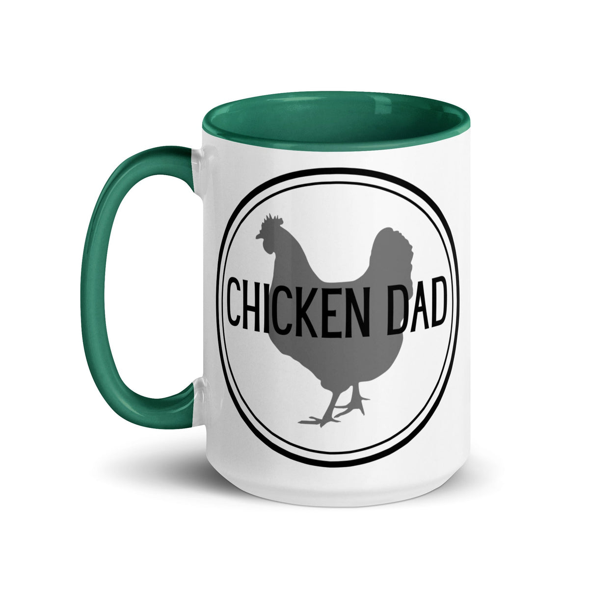 Chicken Dad Colored Mug - Cluck It All Farms