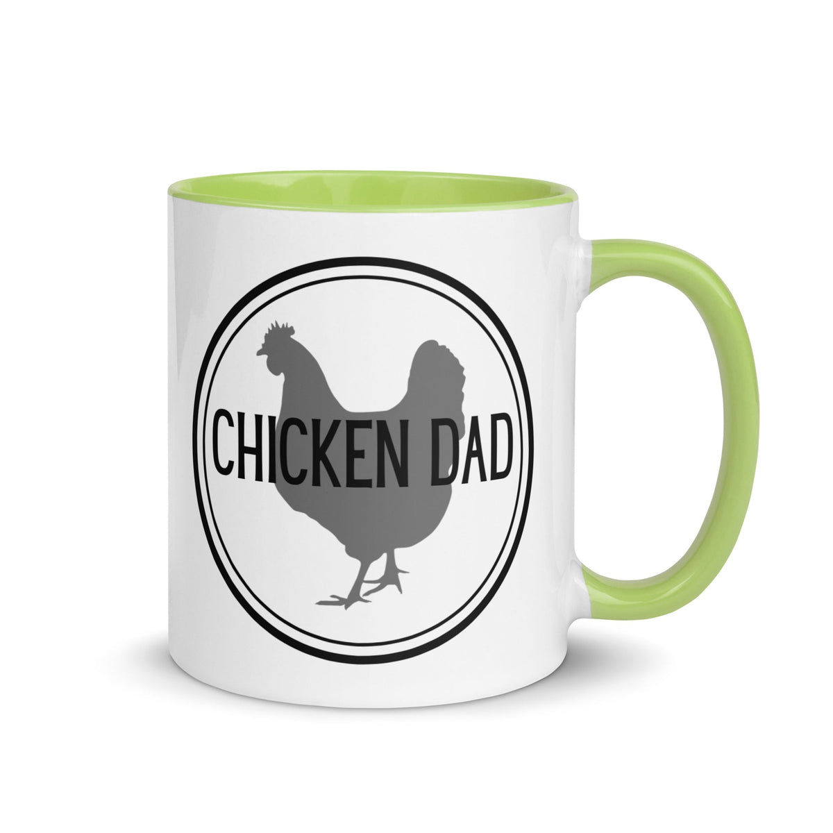 Chicken Dad Colored Mug - Cluck It All Farms