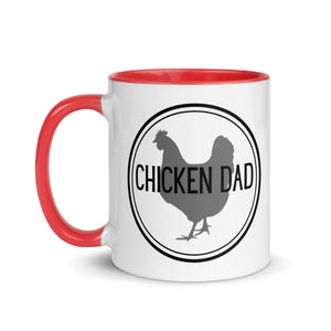 Chicken Dad Colored Mug - Cluck It All Farms