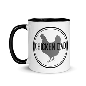 Chicken Dad Colored Mug - Cluck It All Farms
