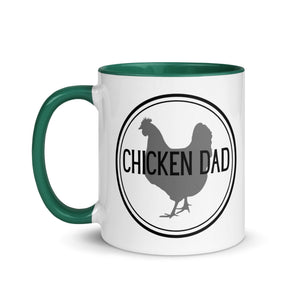 Chicken Dad Colored Mug - Cluck It All Farms