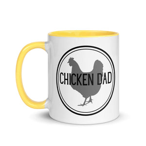Chicken Dad Colored Mug - Cluck It All Farms