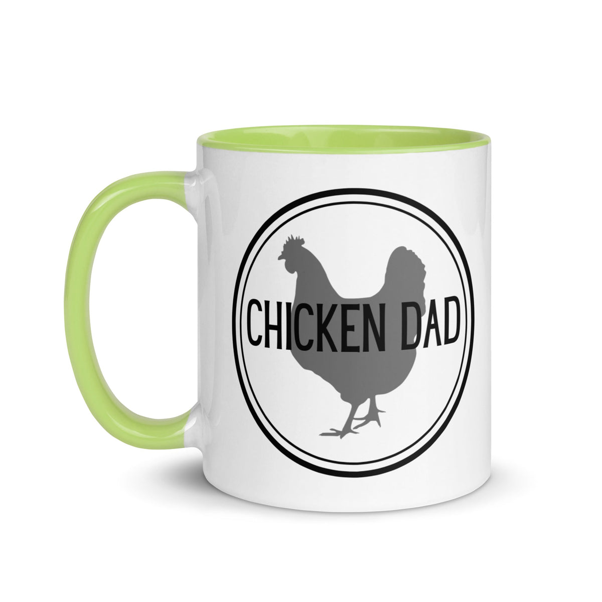 Chicken Dad Colored Mug - Cluck It All Farms