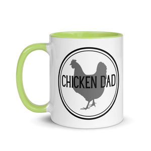 Chicken Dad Colored Mug - Cluck It All Farms
