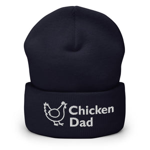 Chicken Dad Cuffed Beanie - Cluck It All Farms