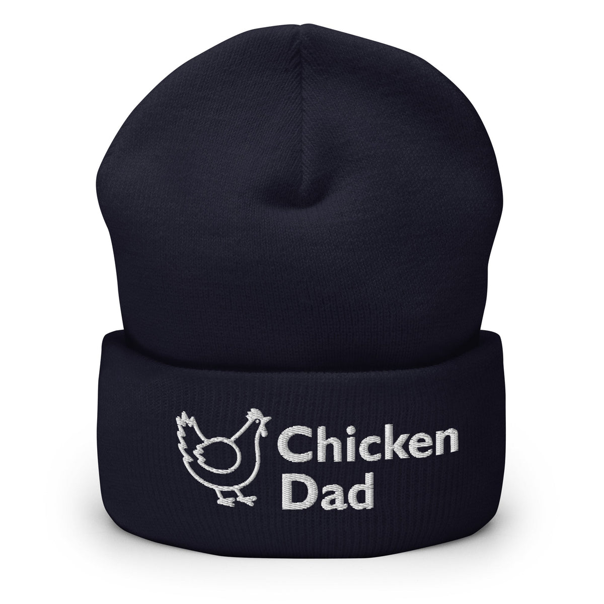 Chicken Dad Cuffed Beanie - Cluck It All Farms