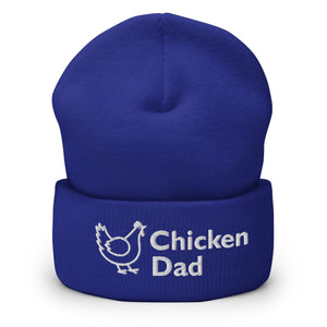 Chicken Dad Cuffed Beanie - Cluck It All Farms