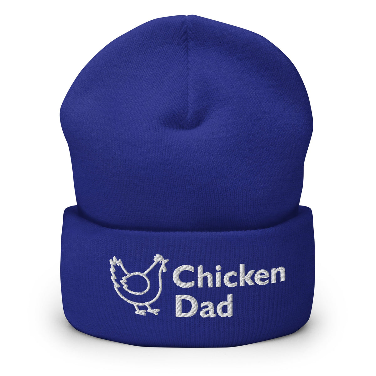 Chicken Dad Cuffed Beanie - Cluck It All Farms