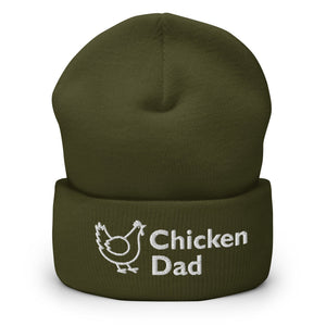 Chicken Dad Cuffed Beanie - Cluck It All Farms