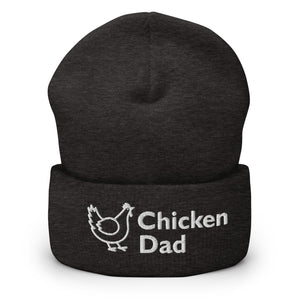 Chicken Dad Cuffed Beanie - Cluck It All Farms