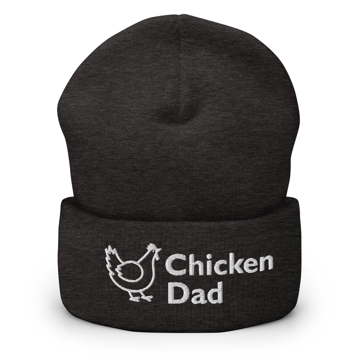 Chicken Dad Cuffed Beanie - Cluck It All Farms