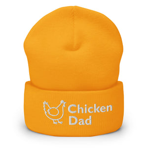 Chicken Dad Cuffed Beanie - Cluck It All Farms