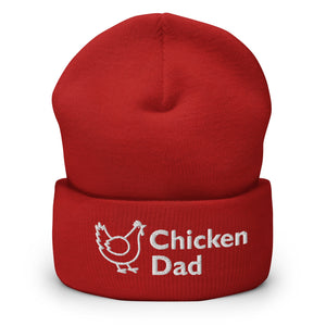 Chicken Dad Cuffed Beanie - Cluck It All Farms