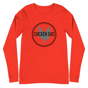 Chicken Dad Unisex Long Sleeve Tee - Cluck It All Farms