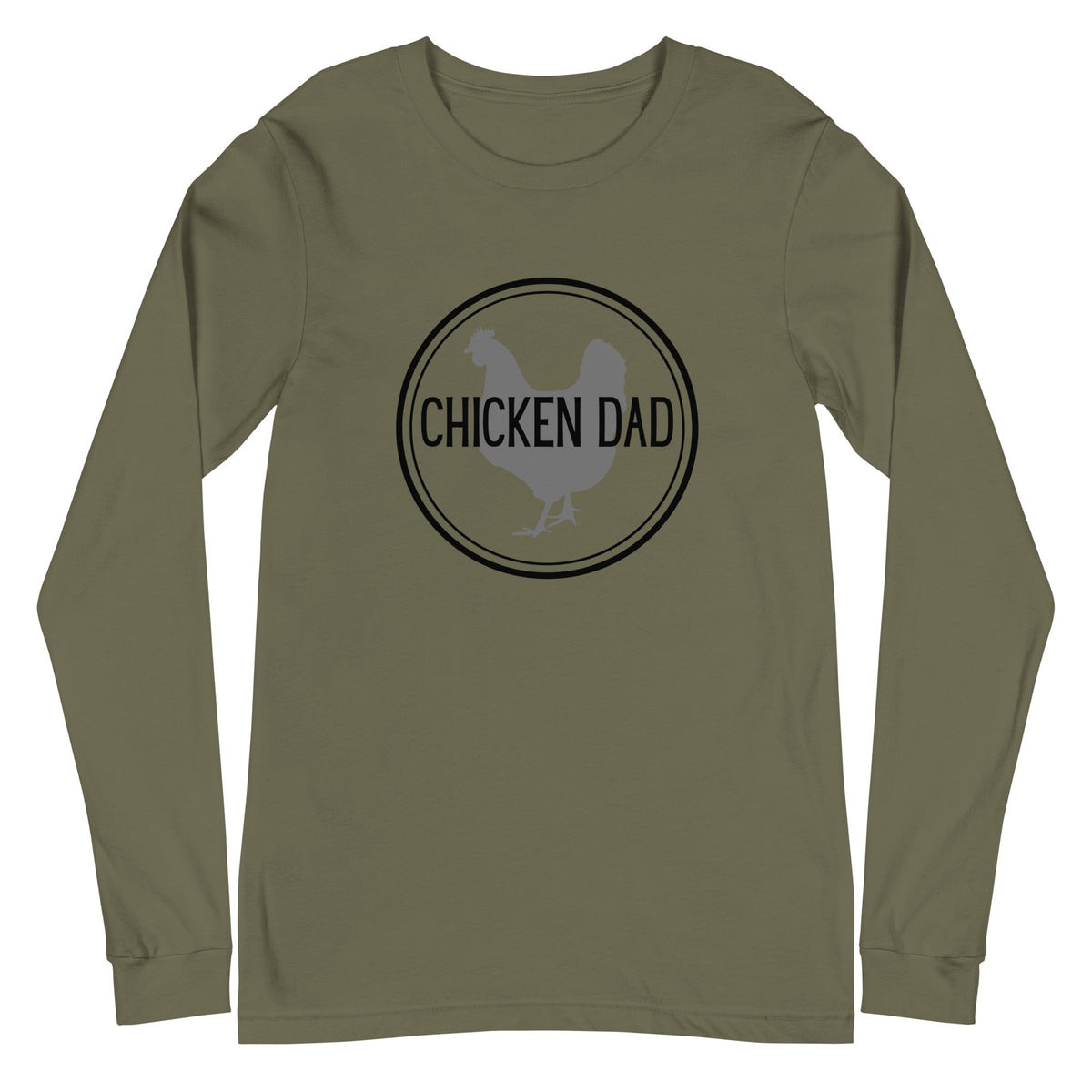 Chicken Dad Unisex Long Sleeve Tee - Cluck It All Farms