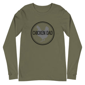 Chicken Dad Unisex Long Sleeve Tee - Cluck It All Farms
