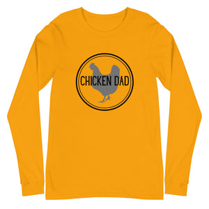 Chicken Dad Unisex Long Sleeve Tee - Cluck It All Farms