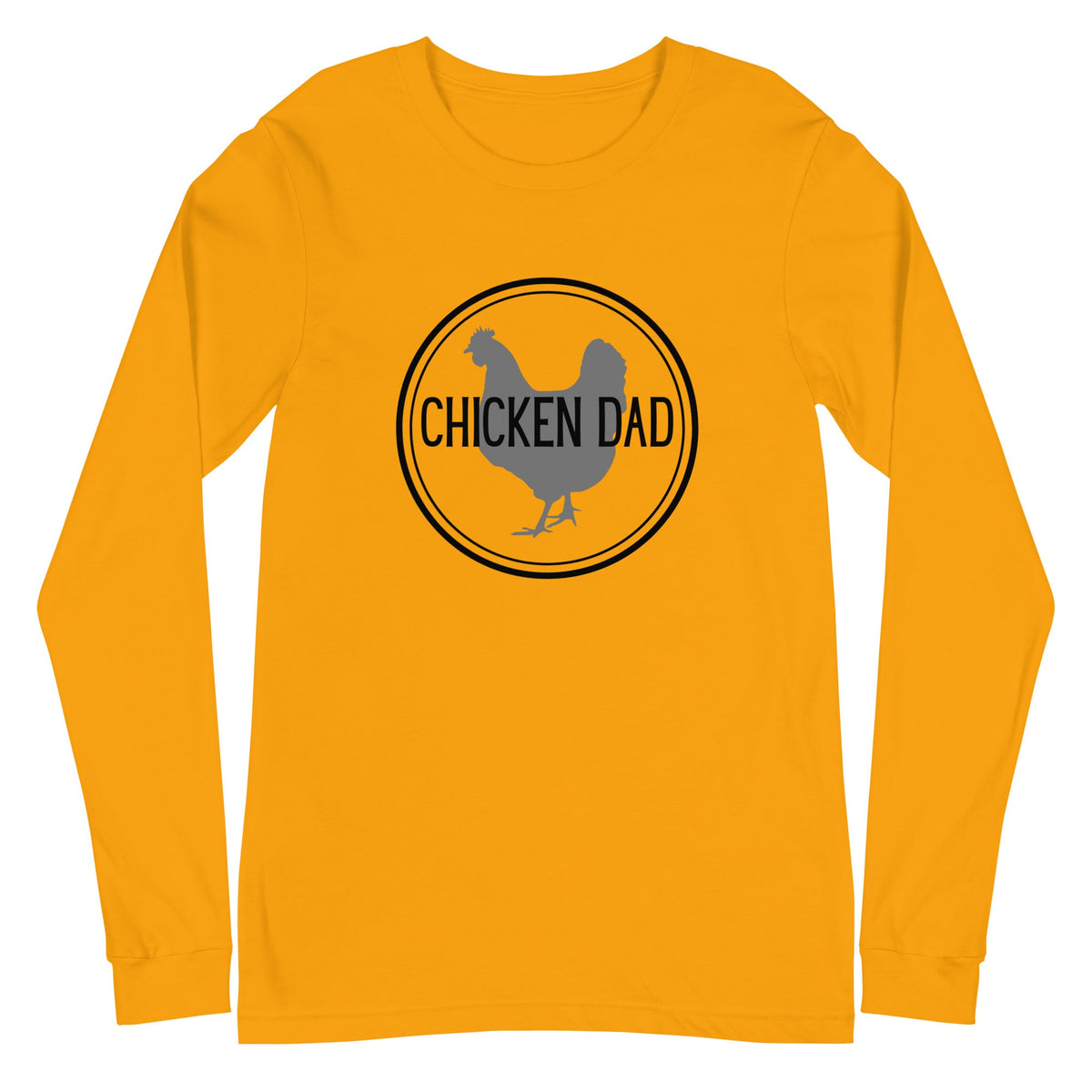 Chicken Dad Unisex Long Sleeve Tee - Cluck It All Farms