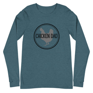 Chicken Dad Unisex Long Sleeve Tee - Cluck It All Farms