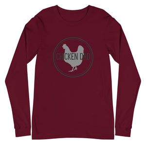 Chicken Dad Unisex Long Sleeve Tee - Cluck It All Farms
