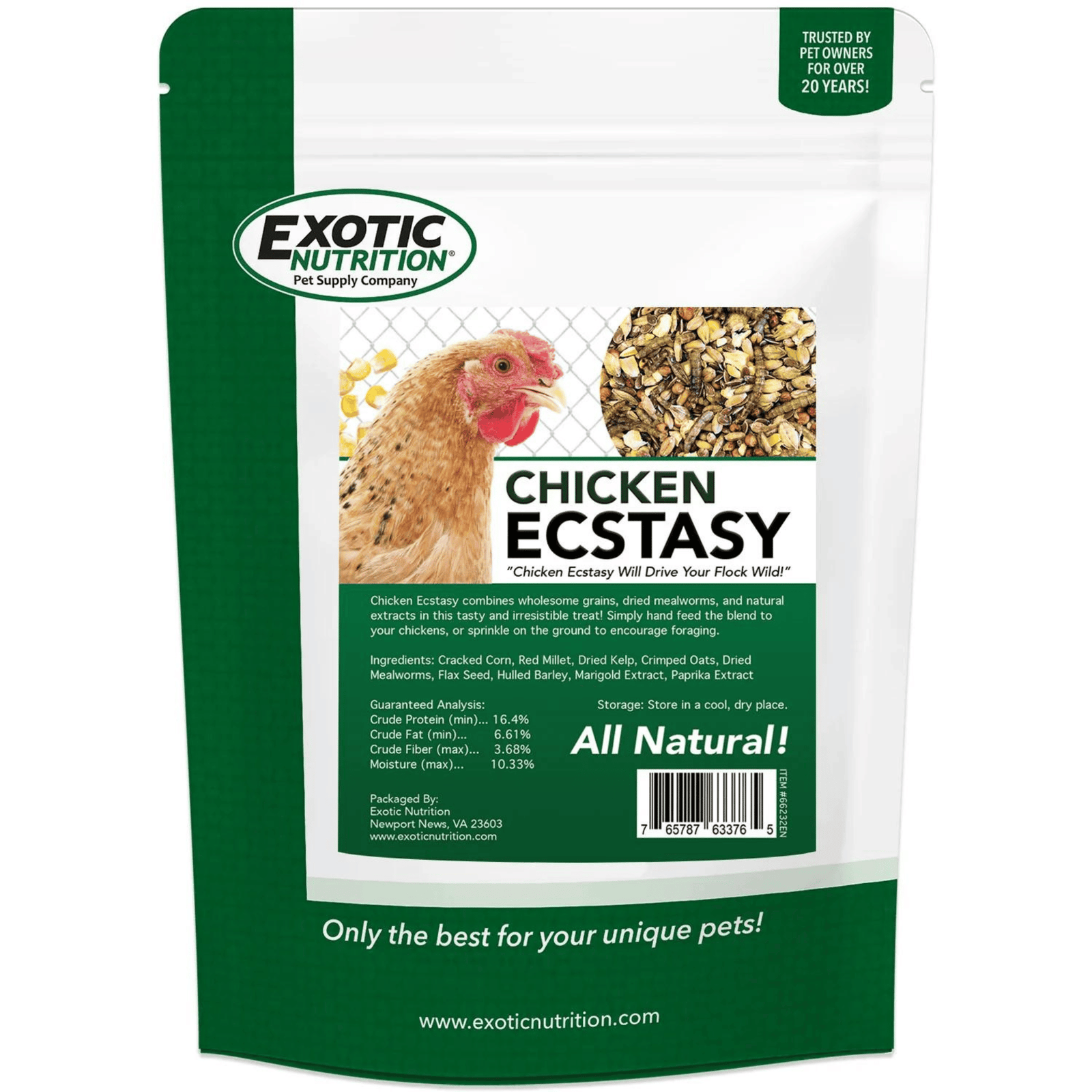 Chicken Ecstasy Chicken Treat - Cluck It All Farms
