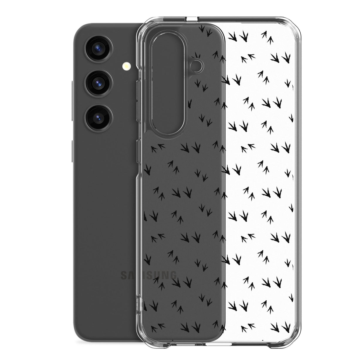 Chicken Feet Clear Case for Samsung® - Cluck It All Farms