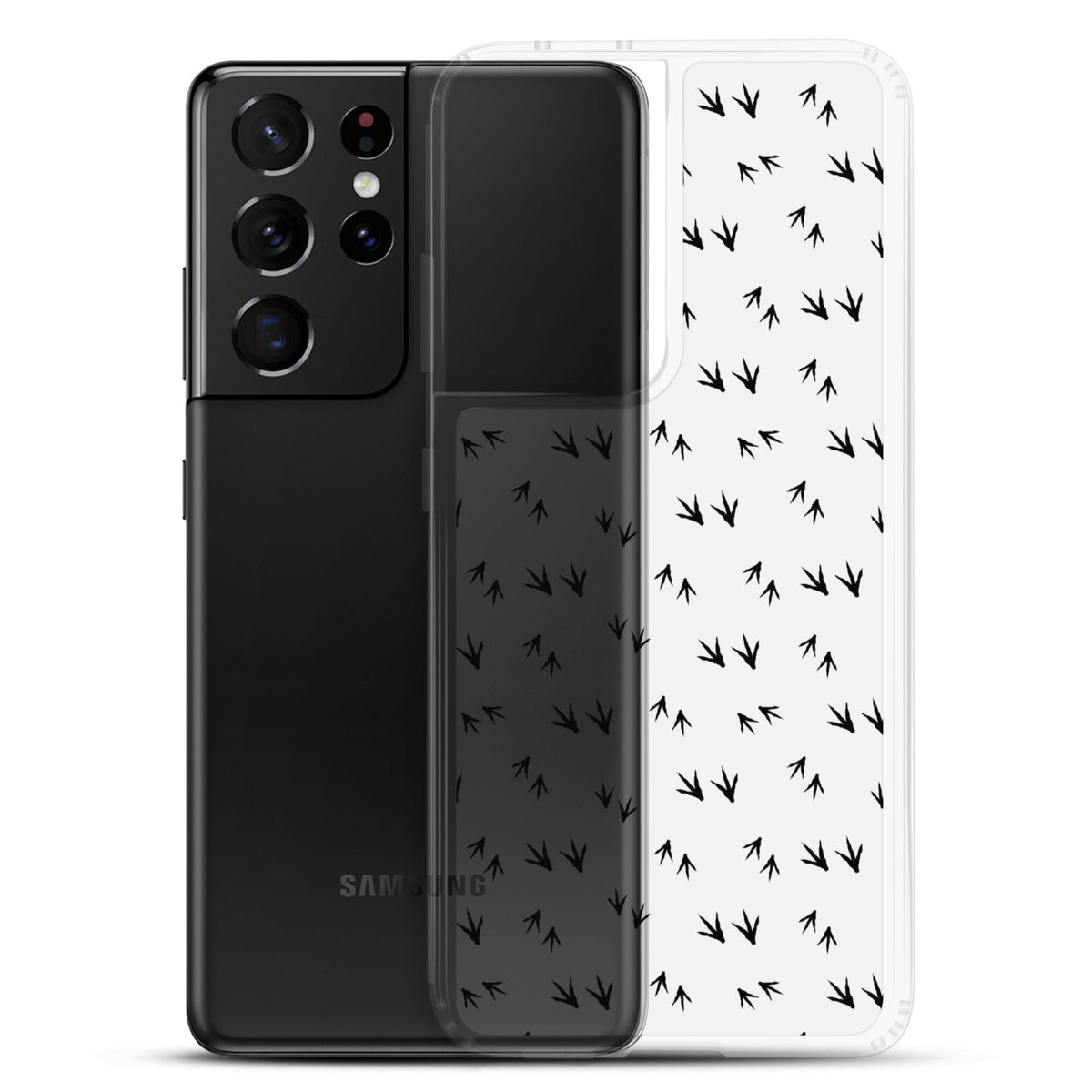 Chicken Feet Clear Case for Samsung® - Cluck It All Farms