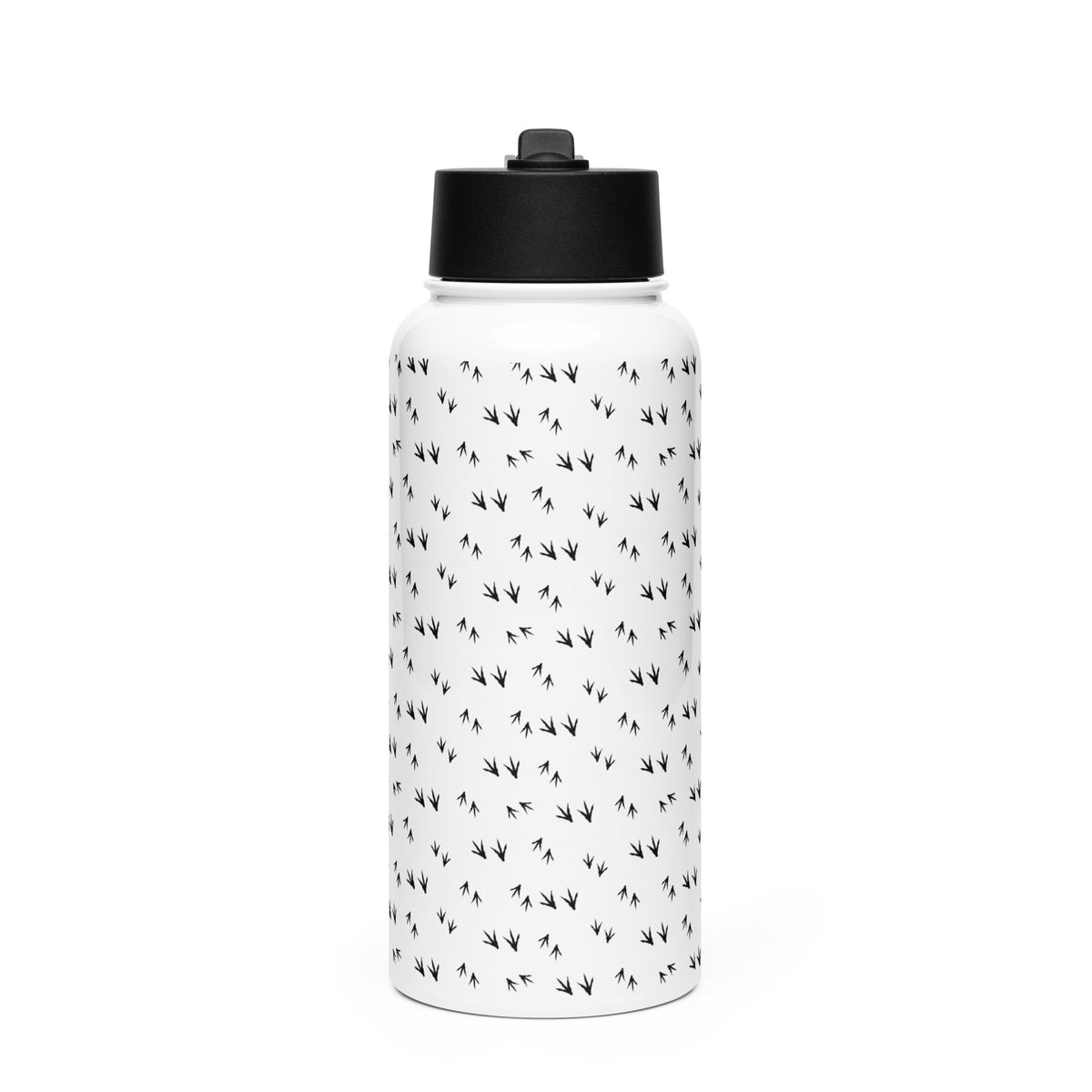 Chicken Feet Stainless Steel Water Bottle with Straw Lid - Cluck It All Farms