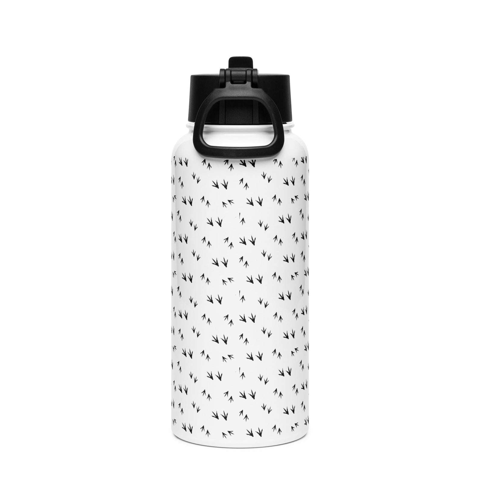 Chicken Feet Stainless Steel Water Bottle with Straw Lid - Cluck It All Farms