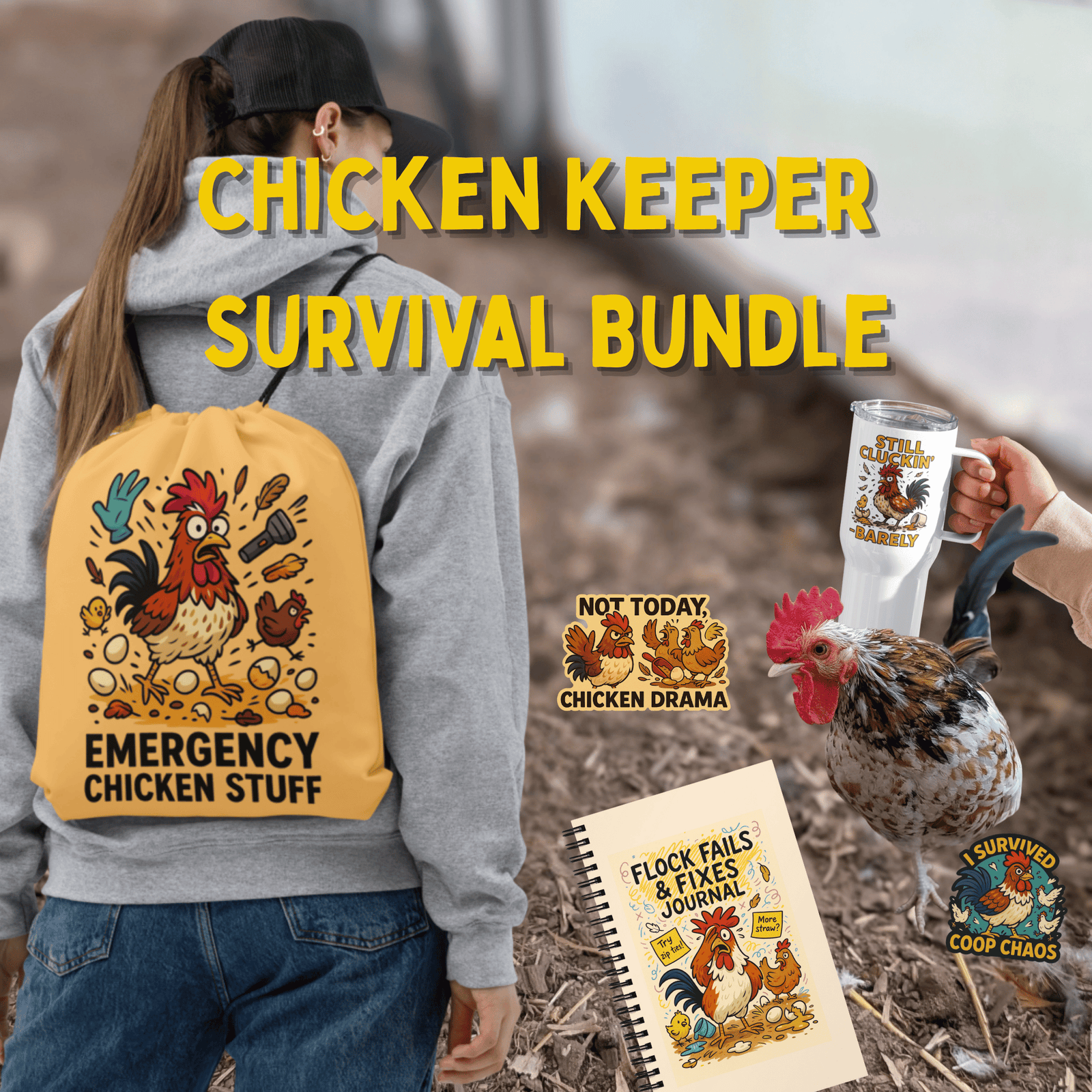 Chicken Keeper Survival Bundle - Cluck It All Farms