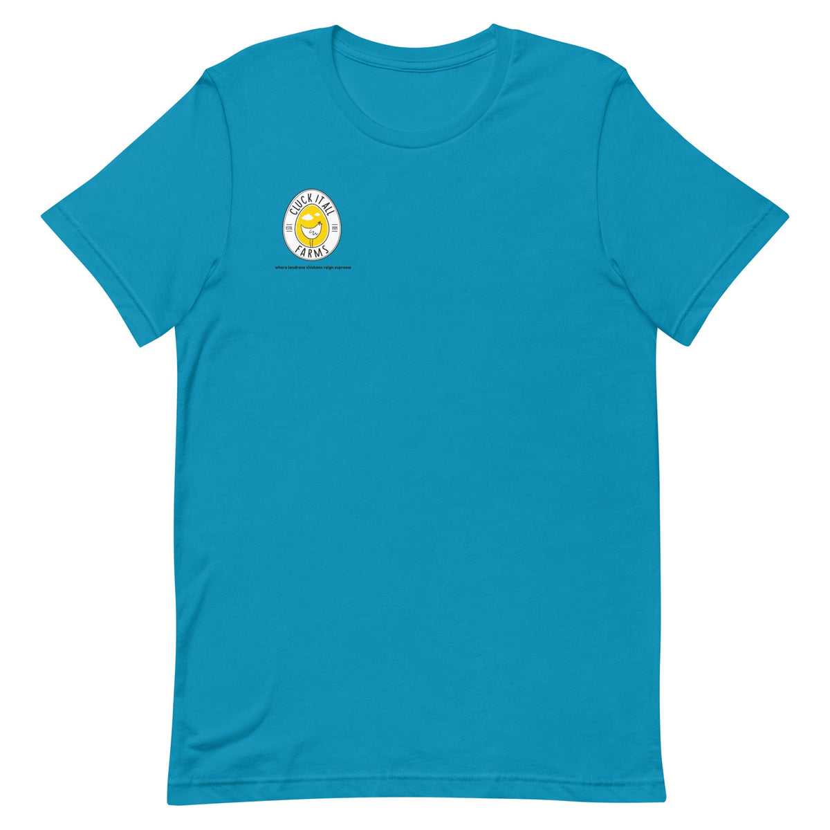 Chicken Love BACK PRINT Unisex T-Shirt - Cluck It All Farms