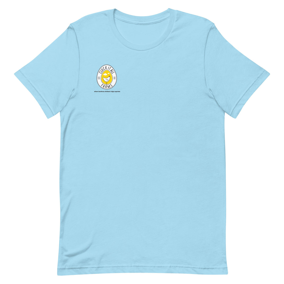 Chicken Love BACK PRINT Unisex T-Shirt - Cluck It All Farms