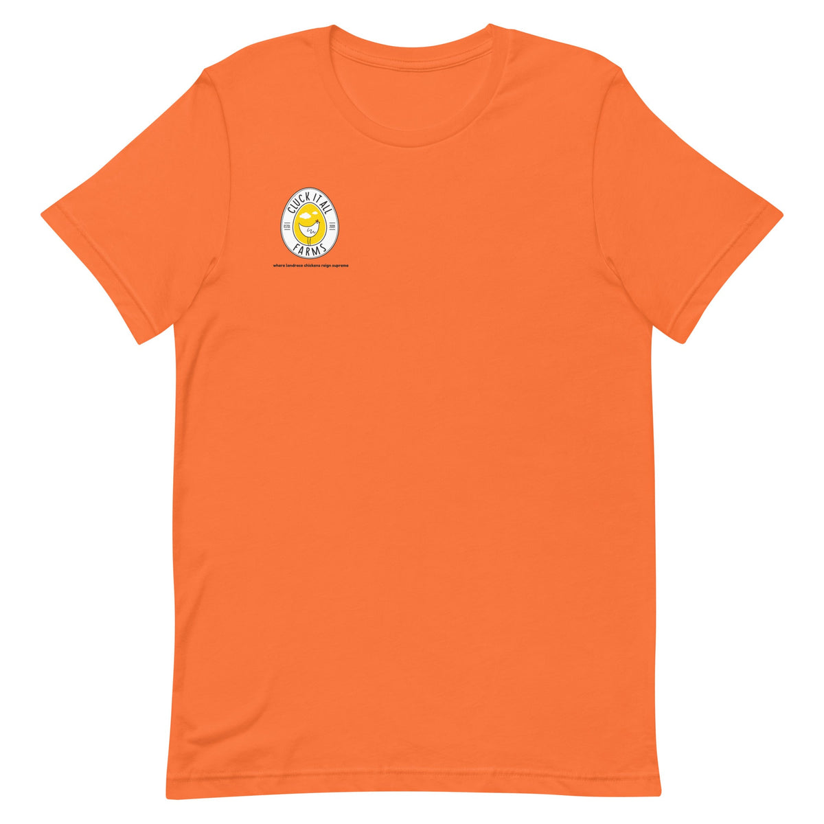Chicken Love BACK PRINT Unisex T-Shirt - Cluck It All Farms