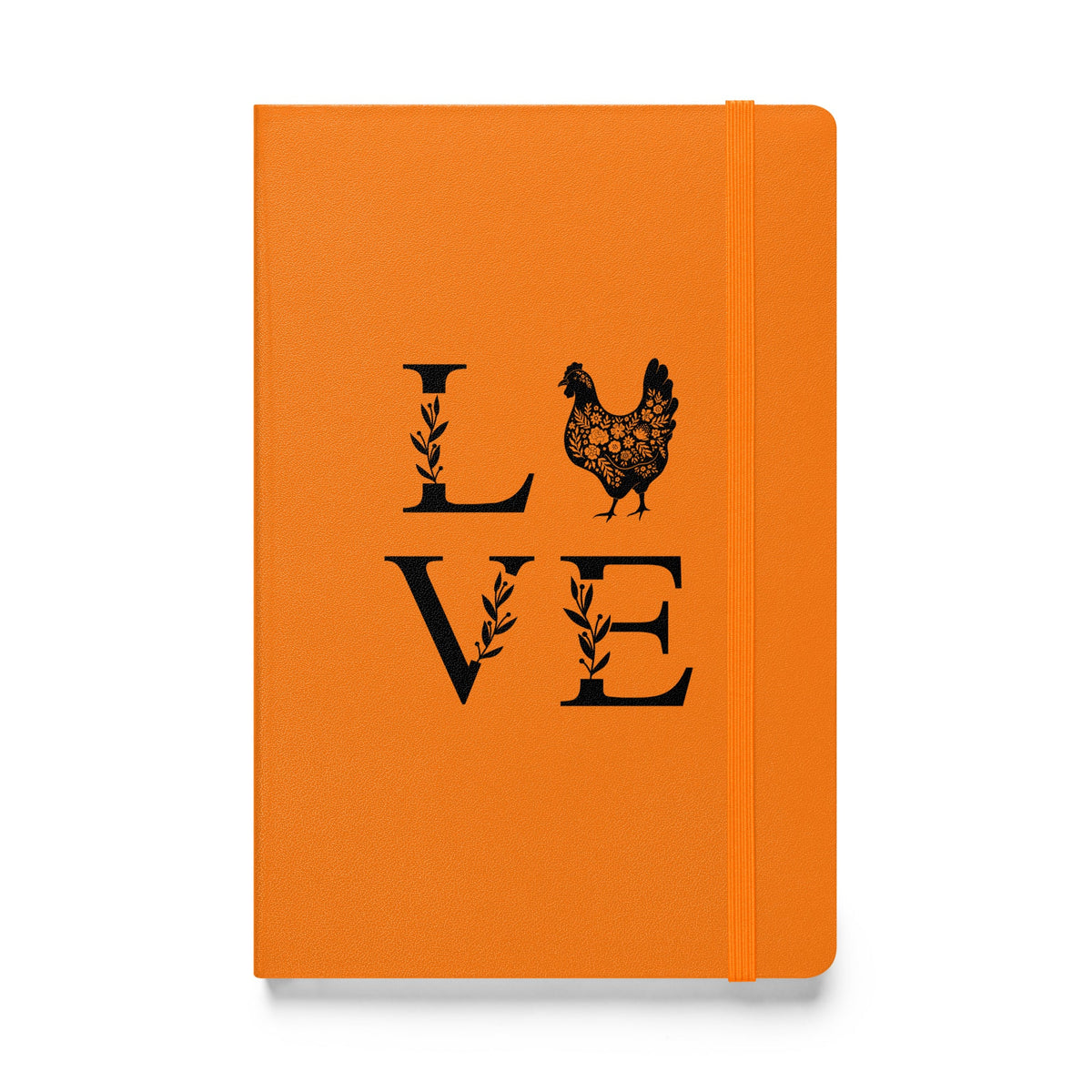Chicken Love Hardcover Bound Notebook - Cluck It All Farms