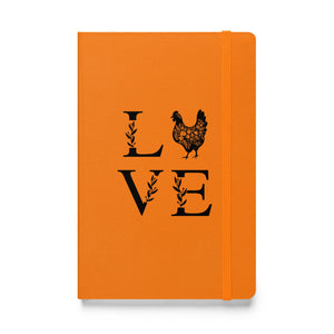 Chicken Love Hardcover Bound Notebook - Cluck It All Farms