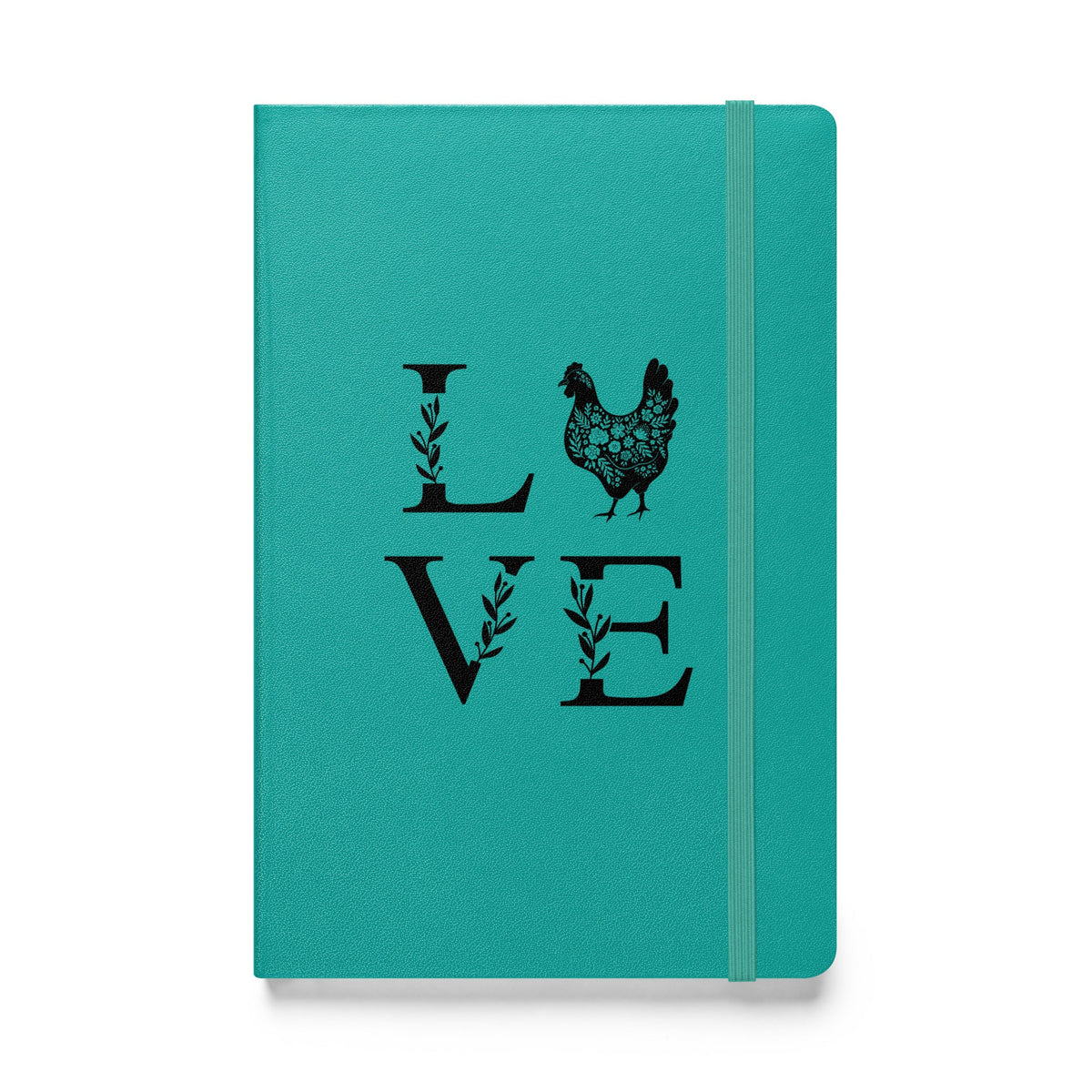 Chicken Love Hardcover Bound Notebook - Cluck It All Farms