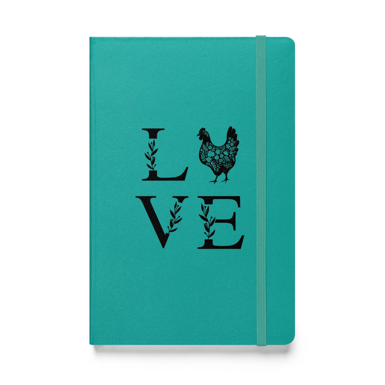 Chicken Love Hardcover Bound Notebook - Cluck It All Farms