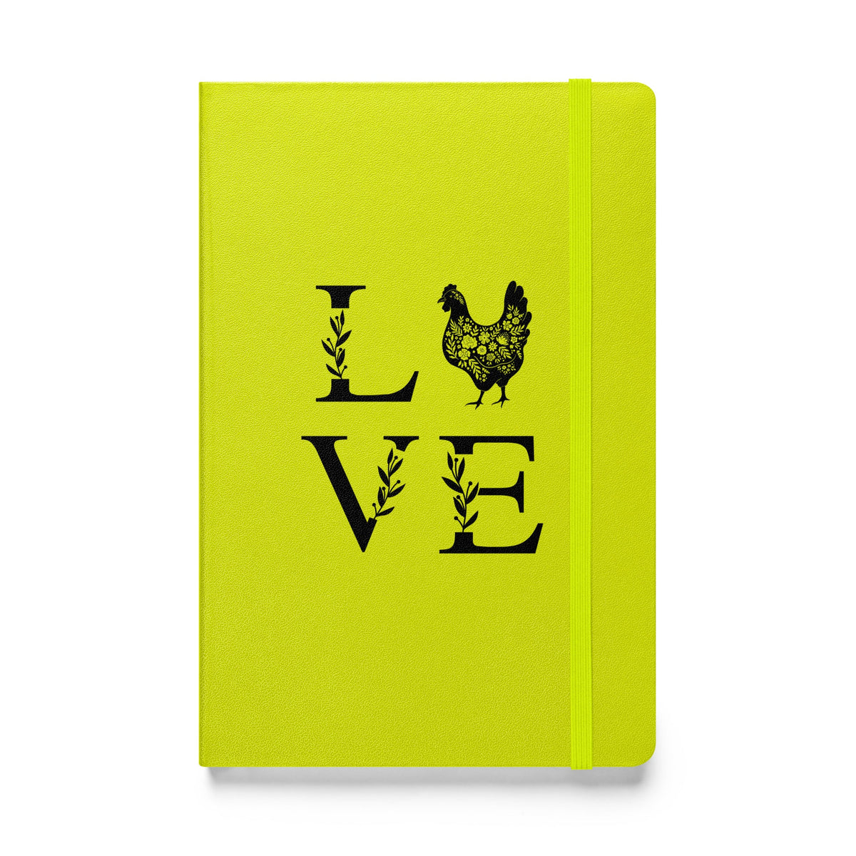Chicken Love Hardcover Bound Notebook - Cluck It All Farms